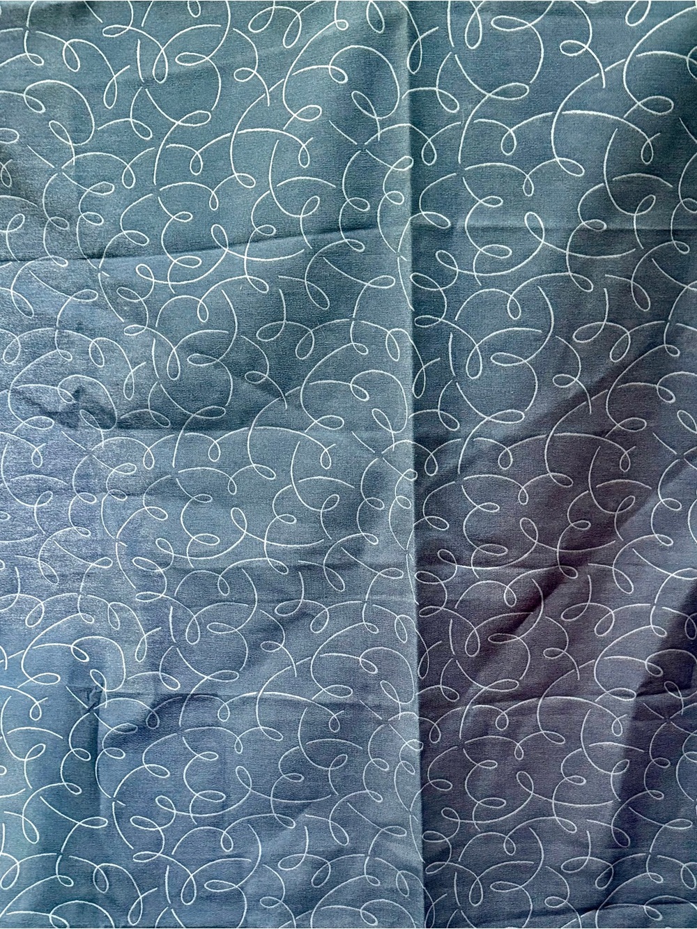 Vintage Kravet Denim blue woven fabric